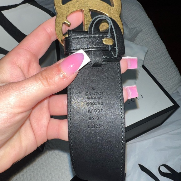 Women Gucci Belt GG MARMONT - Picture 4 of 5